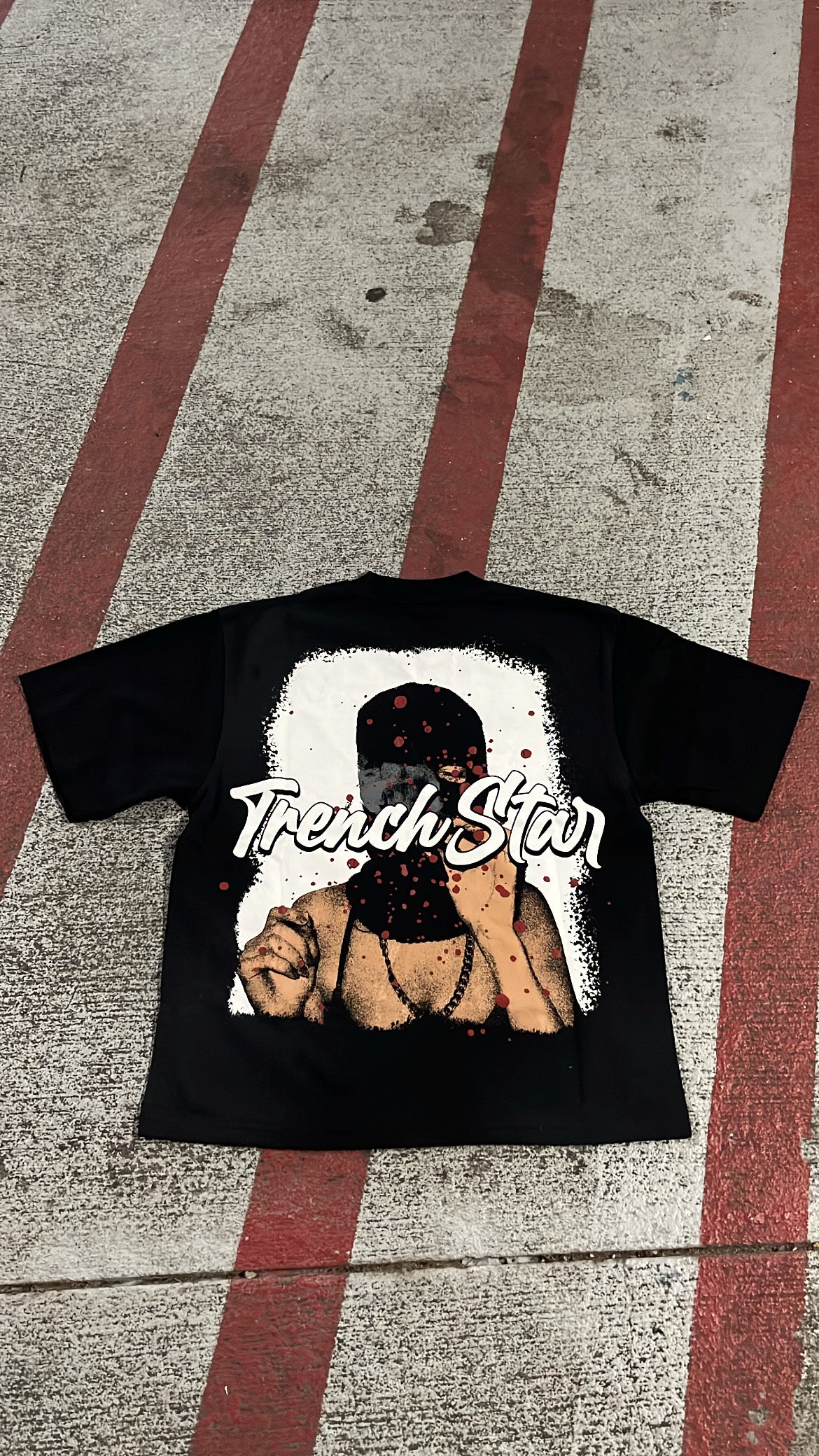 Trench-star tee